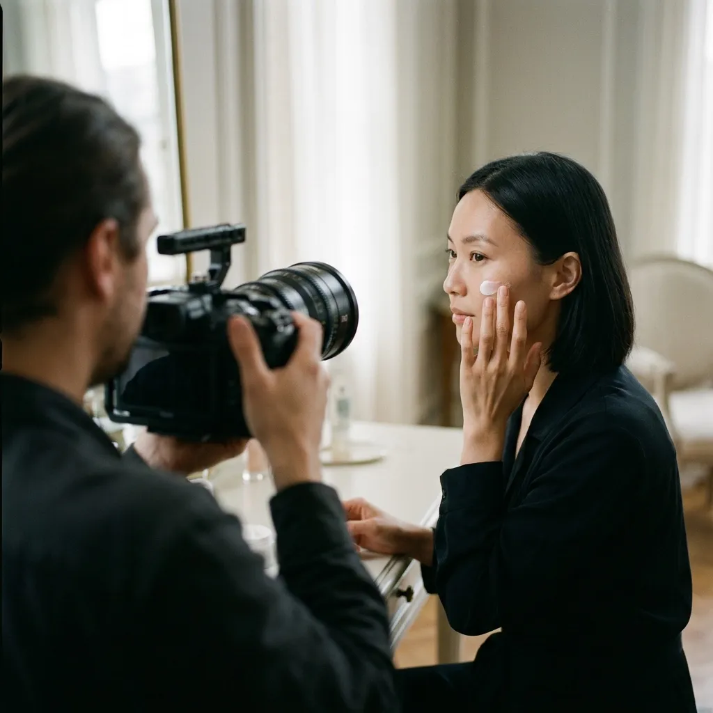 Couverture : Vidéo beauté : la transformation change de visage
