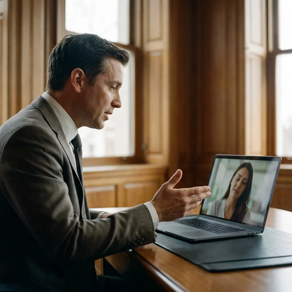 Couverture : La vidéo-conseiller : la relation client à distance se filme